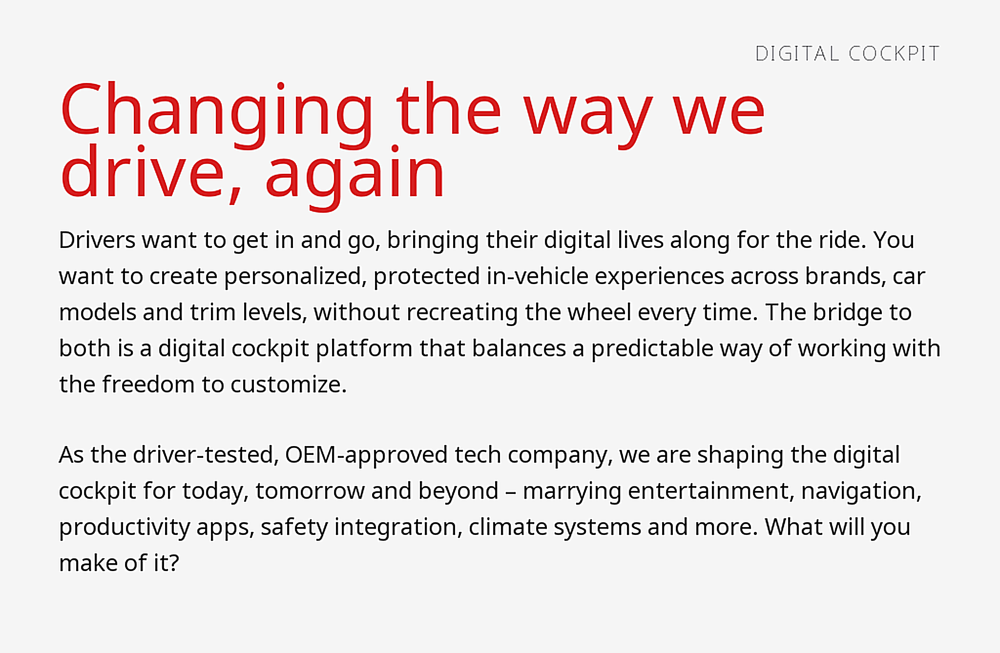 TomTom: Changing the way we drive, again — combined digital cockpit copy
